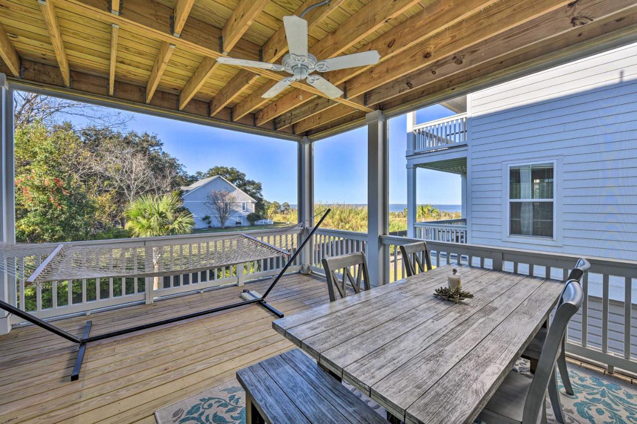 Вилла Breezy Hilton Head Getaway 3 Decks And Water Views! Хилтон-Хед-Айленд Экстерьер фото