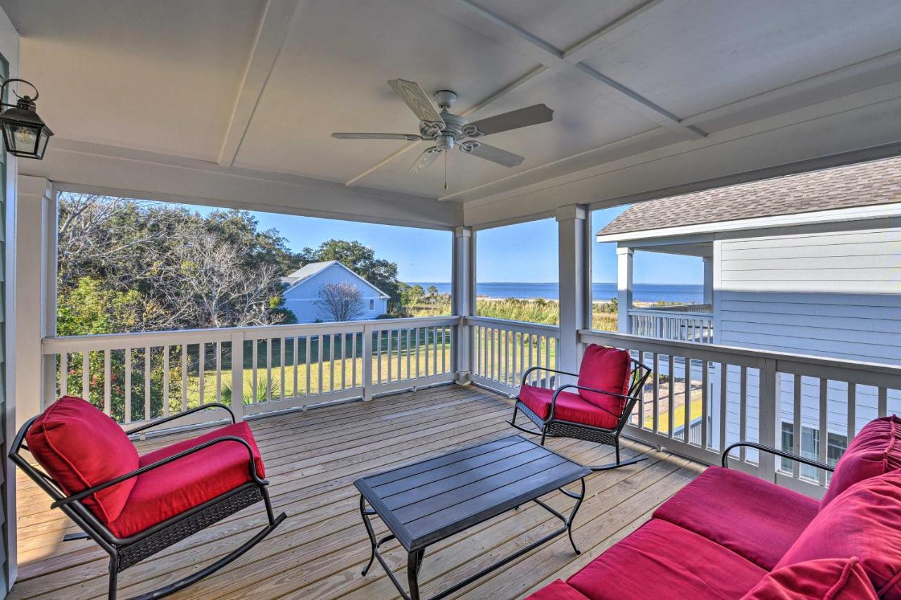 Вилла Breezy Hilton Head Getaway 3 Decks And Water Views! Хилтон-Хед-Айленд Экстерьер фото